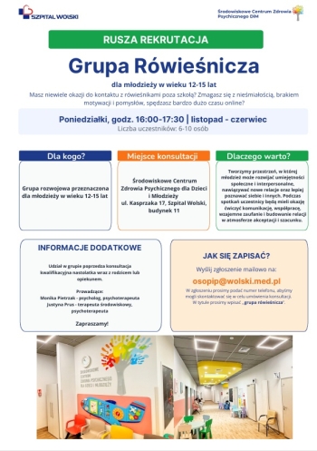 grupa rówieśnicza fb
