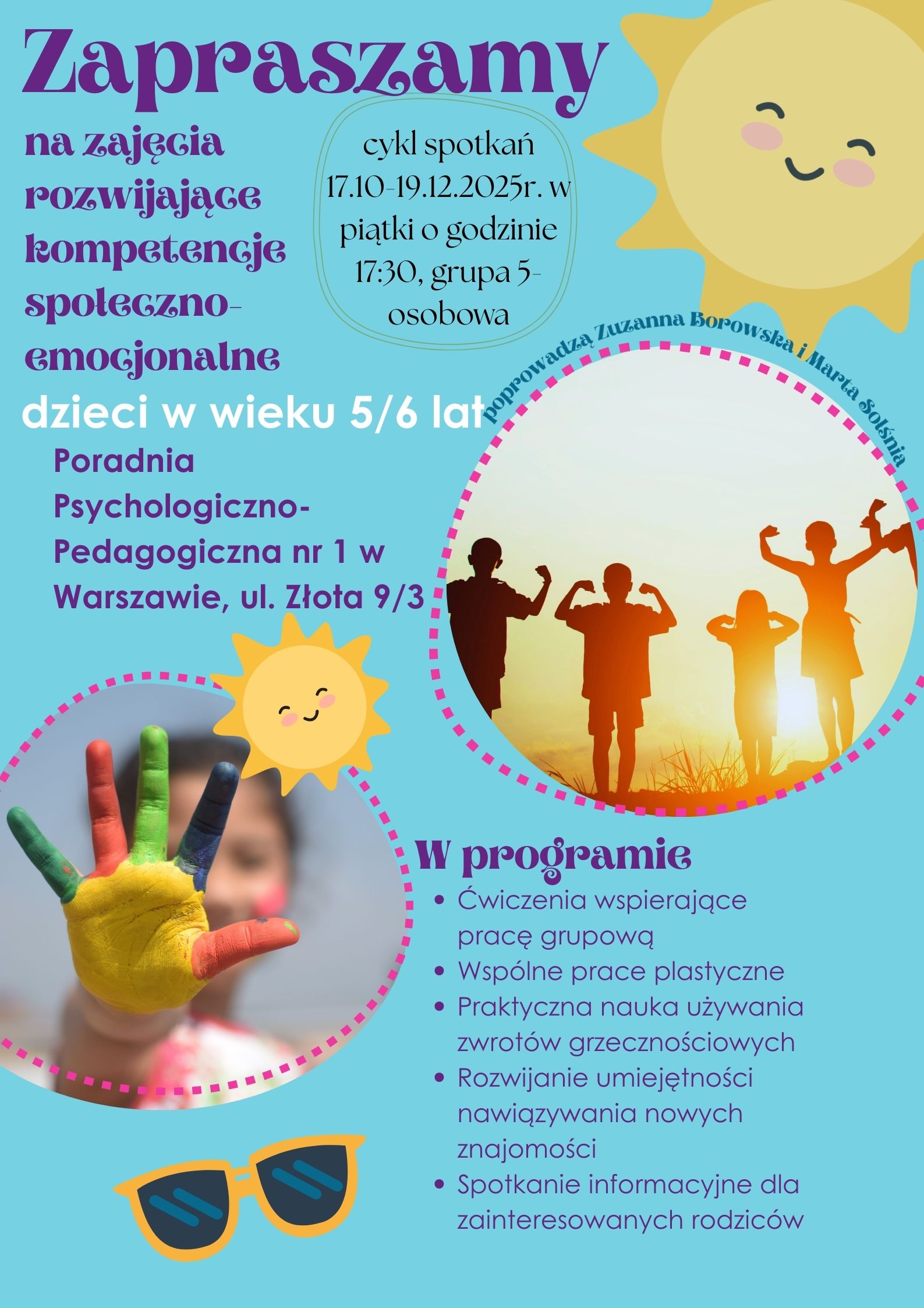 Zajęcia rozwijające kompetencje emocjonalno-społeczne 5-6 latków.